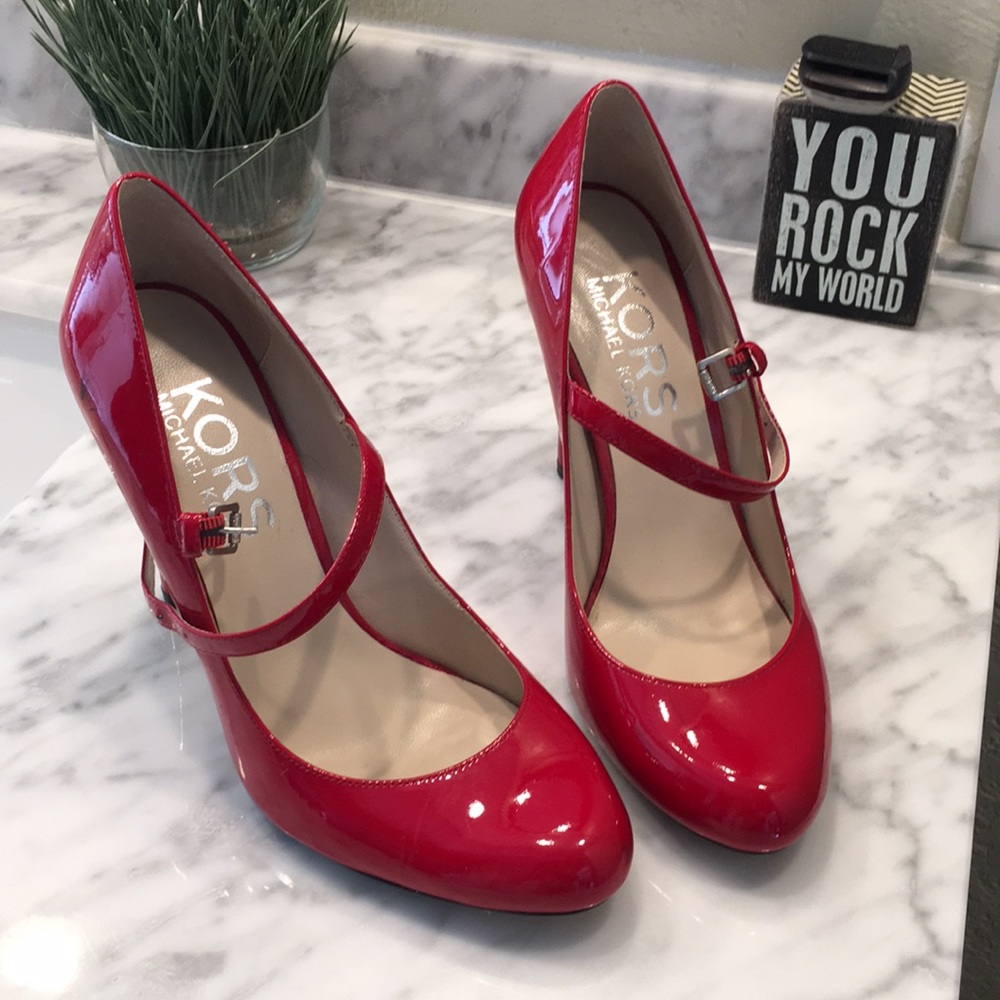 Michael Kors Red Stilettos